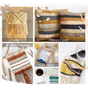   Szövőszék készlet - Kreatív kézműves eszköz szövéshez és textilkészítéshez