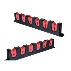   Falra szerelhető 6 lyukú horgászbottartó praktikus tároláshoz