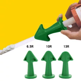   Tömítő fúvókák három méretben különböző alkalmazásokhoz