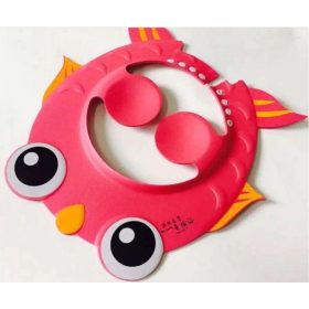   Gyerek Hajmosó és Szemvédő Sapka, Állítható Méretű Biztonságos Fürdőszobai Kiegészítő