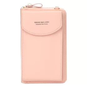   Kisméretű női crossbody táska, Rózsaszín divatos kiegészítőként