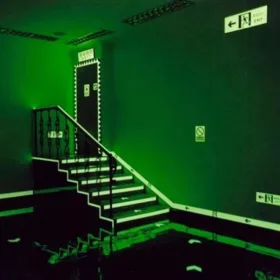   Fluoreszkáló dekorációs és biztonsági szalag, fénylő jelölő szalag