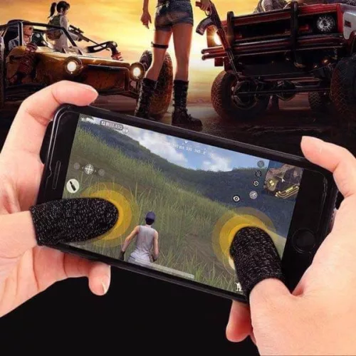 Gamer Control Kesztyű, Csúszásgátló és Izzadságmentes Ujjvédő Gaming Kesztyű