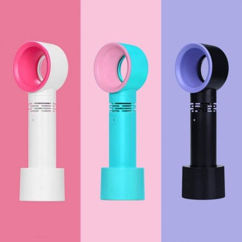 Extra erősségű kézi ventilátor Fehér – Hordozható, nagy teljesítményű hűtés otthoni és utazási használatra