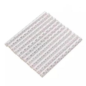   Kerékpár küllő dísz, Fényvisszaverő rúd biciklire, biztonsági kiegészítő (12 db, fehér)