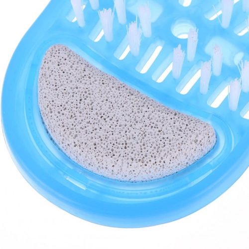 Zuhanypapucs Talpmosó és Hámlasztó Papucs Pink – Lábápoló és Masszírozó Fürdőpapucs