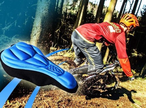 Légáteresztő piros bicikli nyereghuzat üléshuzat