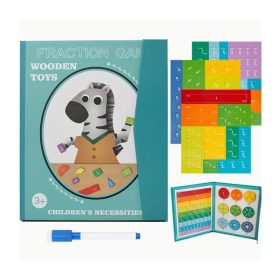   Mágneses Matematikai Tört Oktatójáték Gyerekeknek és Tanulóknak