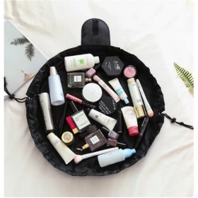   Húzózsinóros utazási kozmetikai táska - Praktikus és könnyen hordozható tároló megoldás szépségápolási termékekhez
