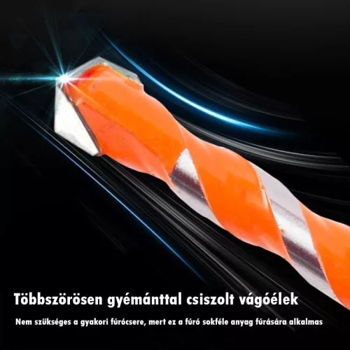 Fúrószár készlet (4 darabos) - Precíziós fúrásra alkalmas készlet különböző méretekben