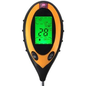   4 az 1-ben Talajvizsgáló Készülék Kertészeti és Mezőgazdasági Használatra