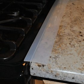   Átlátszó szilikon védőszegély bútorélekhez és falakhoz