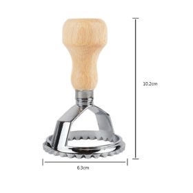   Derelye- és ravioli kiszúró, tészta szaggató kör - Praktikus konyhai eszköz tésztakészítéshez