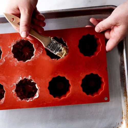 Canelé sütőforma szilikonból - süteménykészítéshez