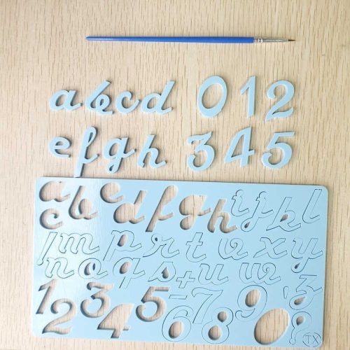 Betűnyomda tortadíszítéshez - Kreatív sütemény dekorációs eszköz szett