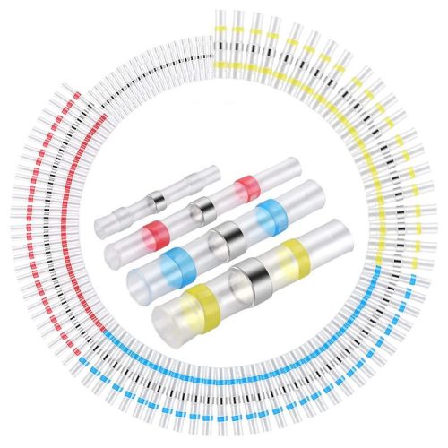 Hőre zsugorodó hüvely ónnal, elektromos kábelcsatlakozáshoz (100db)