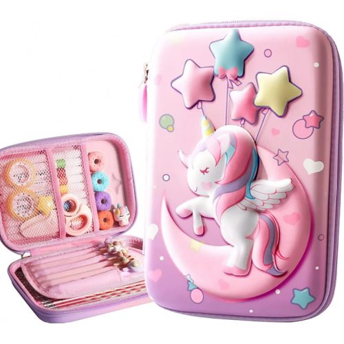 3D-s unikornisos tolltartó gyerekeknek és iskolásoknak