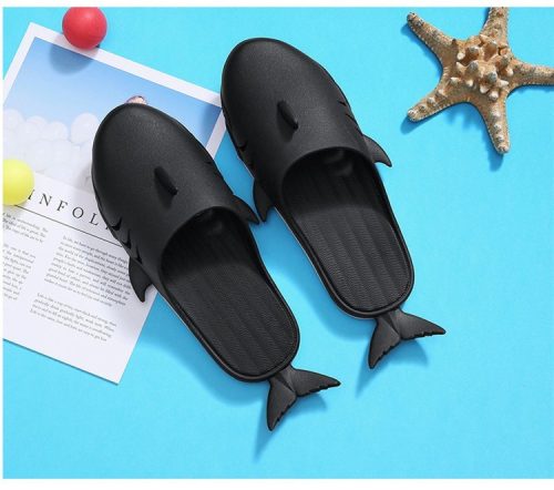 Cá-Papucs a Legvagányabb Strandpapucs - Fekete Uniszex Méret 36-37 Kényelmes és Stílusos Strandviseletre
