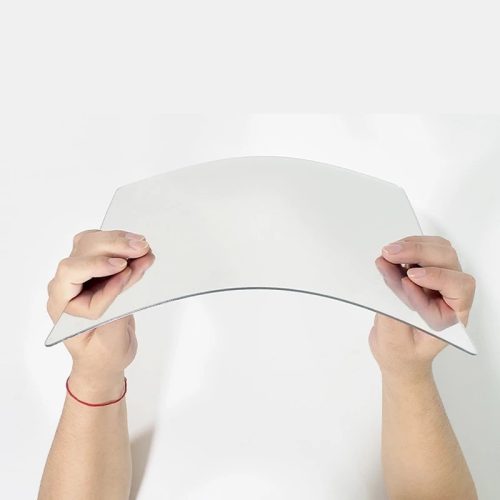 Öntapadós Tükör Matrica Készlet (30x30cm - 4db-os) - Dekoratív Fali Tükrök