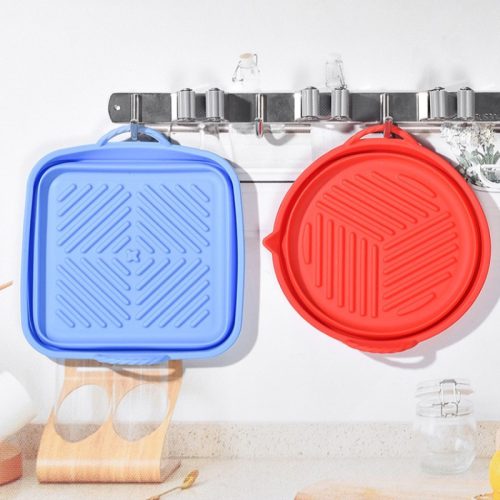 Összecsukható szilikon sütőforma forrólevegős sütőhöz, praktikus tároláshoz