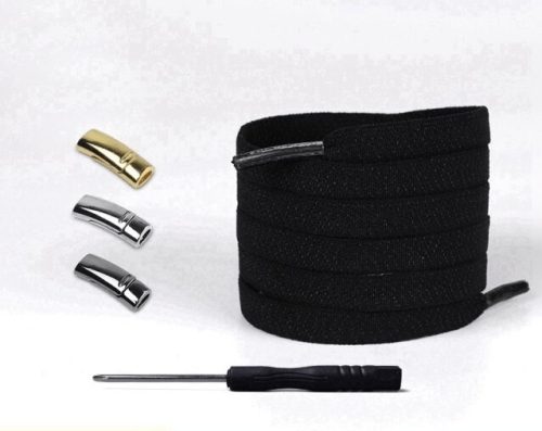 Cipőfűző mágneses csattal, egyszerű és gyors rögzítéshez