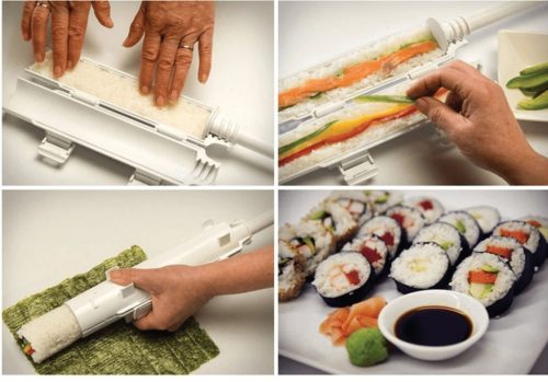 Sushi Készítő Szett - Teljes Konyhai Kiegészítő a Tökéletes Házi Sushi Elkészítéséhez