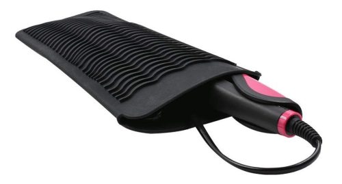 Hőálló szilikon tároló tok hajvasalóhoz és hajgöndörítőhöz