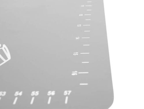 Tapadásmentes szilikon nyújtólap sütéshez és tésztakészítéshez (64 × 45 cm)