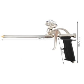   Habpisztoly építkezéshez és szigeteléshez, precíz adagolású szerelési eszköz