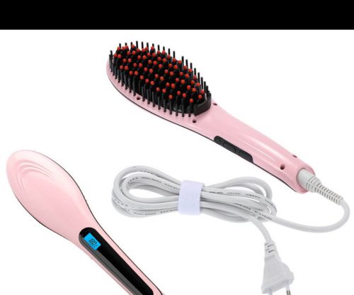 Hajvasaló és hajkefe 2 az 1-ben - Multifunkcionális hajformázó eszköz