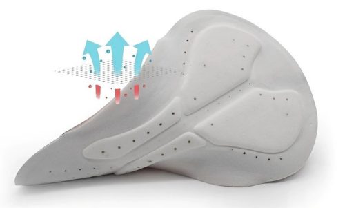 Fekete Gélpárna Kerékpározáshoz - Kényelmes Üléskiegészítő Kerékpárosoknak