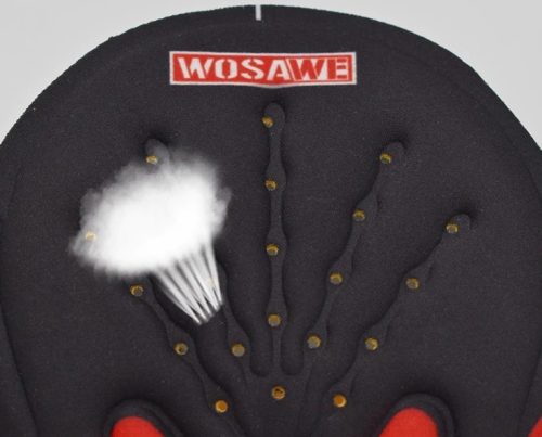 Fekete Gélpárna Kerékpározáshoz - Kényelmes Üléskiegészítő Kerékpárosoknak