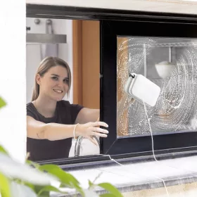   InnovaGoods - Kétoldalú mágneses ablaktisztító eszköz nagy ablakokhoz