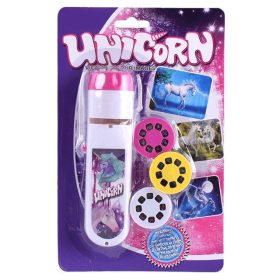   Unikornisos Gyermek Kézi Kivetítő - Kreatív Játék és Mesemondó Eszköz