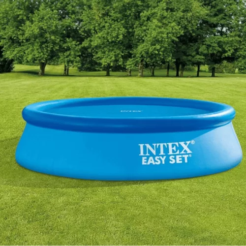 Intex - Kerek, vízhatlan medencefedő 2,44 m méretben, kültéri medencékhez
