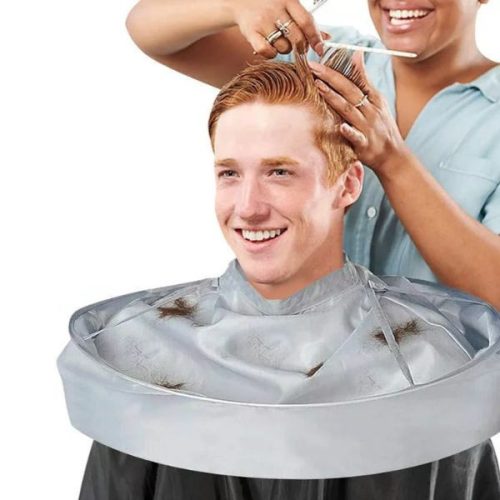 Hajvágó köpeny és gallér szett hajvágáshoz és fodrászathoz