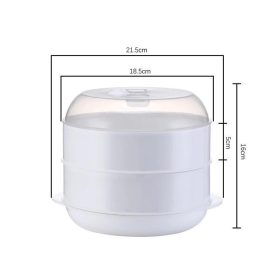   Dupla Pároló Betét Mikrosütőhöz Egészséges Ételkészítéshez