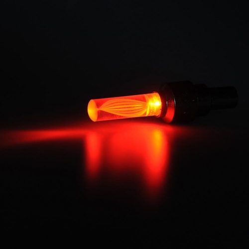 Világító bicikli szelepsapka, 2 db - éjszakai láthatóság növelésére