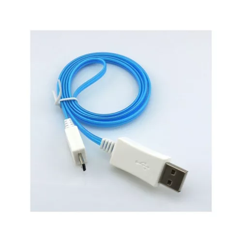 Világítós Micro USB töltő- és adatkábel szett, 5 darabos csomag