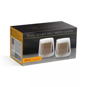   Vog und Arths Duplafalú Üveg Pohár, 300 ml Űrtartalommal, 2 Darabos Készlet