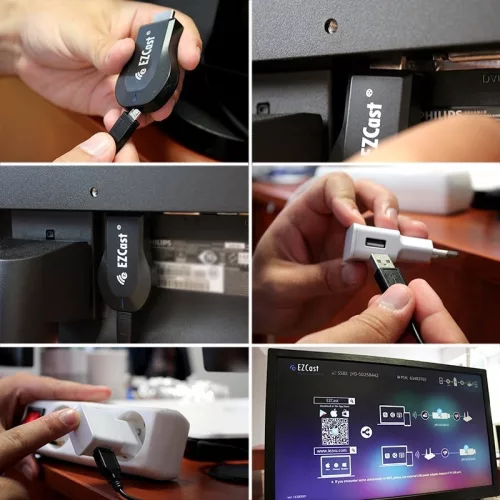 TV okosító adapter, TV okosító stick - HDMI csatlakozással, streaming támogatással