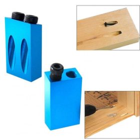   Faipari ferde fúrószögű lyuk készítő készlet precíz faipari csatlakozásokhoz