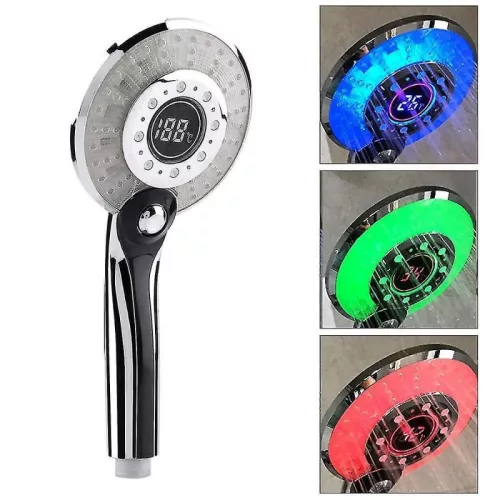 LED Zuhanyfej - Színváltós Fürdőszobai Kiegészítő
