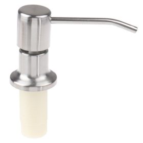   Beépíthető konyhai szappan- és mosogatószer adagoló szett rozsdamentes acél kivitelben