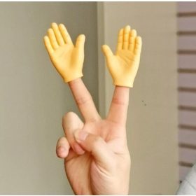   Vicces mini ujjra húzható kezek macskagazdiknak - kreatív játék és szórakozás macskatulajdonosoknak