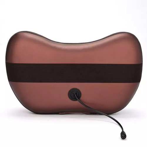 Masszázspárna hát- és derékmasszírozásra, ergonomikus kialakítással, relaxációs célokra