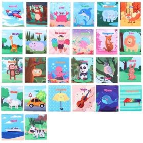   Állatos tanulókártya gyerekeknek - korai fejlesztő játék