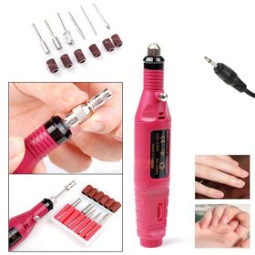   Elektromos Mini Körömcsiszoló Gép Otthoni Manikűrhöz és Pedikűrhöz