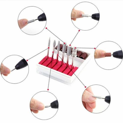 Elektromos Mini Körömcsiszoló Gép Otthoni Manikűrhöz és Pedikűrhöz