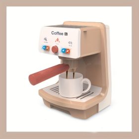   Gyerek kávéfőző játék, nude színű, szerepjátékhoz ideális